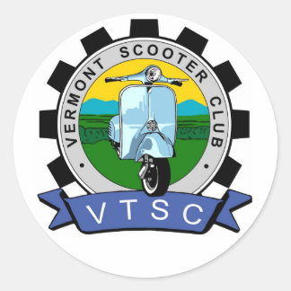 VTScoot Ronde Sticker