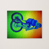 VTT Llandegla mtb bmx Jigsaw Puzzle (Horizontal)