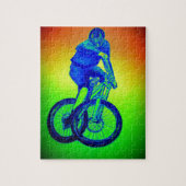 VTT Llandegla mtb bmx Jigsaw Puzzle (Vertical)