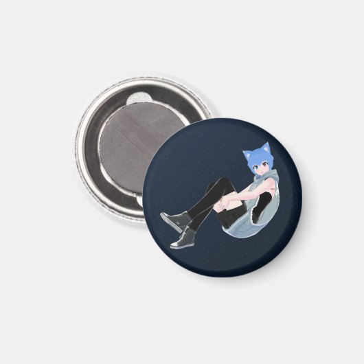 VTuber Magnet Nao Nyan (Recto/Verso)