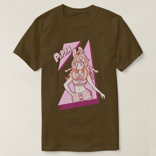 VTuber Pipkin Pippa T-shirt (Design voorkant)