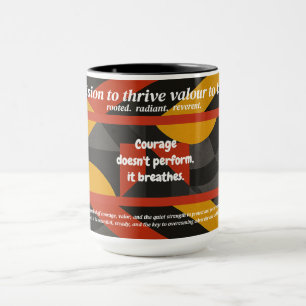 VTVB-COURAGEBREATHES1-CMug - Mug Combo