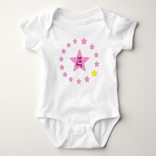 VTVB-SOFTSTRONG-BB - Baby Bodysuit (Voorkant)