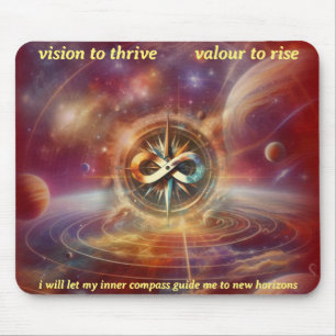 VTVR-ABSTRACTCOMPASS4B-MP - TAPIS DE SOURIS