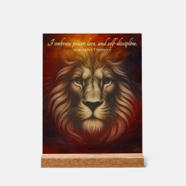 VTVR-EMBRACEPOWER-AS - Acrylic Sign Acryl Bord