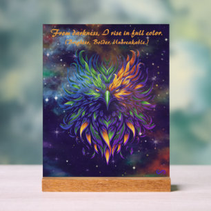 VTVR-PHOENIX6-BLUPUR-AS - Enseigne Acrylique