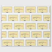 VU-meter Cadeaupapier (Vlak)