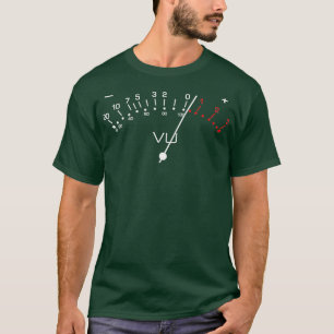 VU Meter Geluidsingenieur DJ Hi Fi Analoge Audio T-shirt