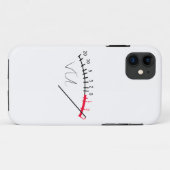 VU Meter Geluidsniveau Studio Case-Mate iPhone Case (Achterkant (horizontaal))