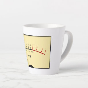 VU-meter Latte Mok