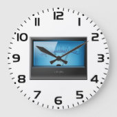 VU-signaalmeter Grote Klok (Voorkant)
