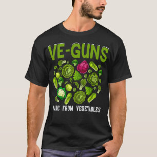 Vu-Wapens Gemaakt Van Groenten - Vegan Vegetarisch T-shirt