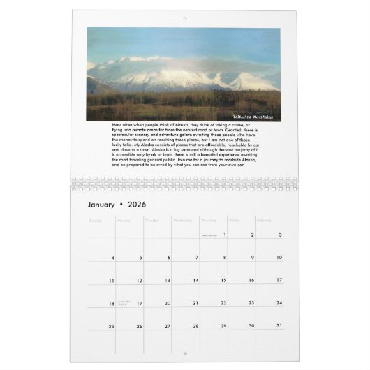 Vudsie's Alaska Kalender (Jan 2026)
