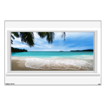 Vue 3D de la fenêtre Tranquille de la mer