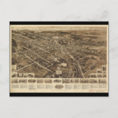 Vue aérienne Carte de Goshen New York (1922) (Devant)