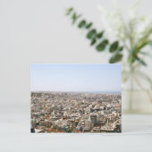 Vue aérienne d'Athènes, Grèce Carte postale (Debout devant)