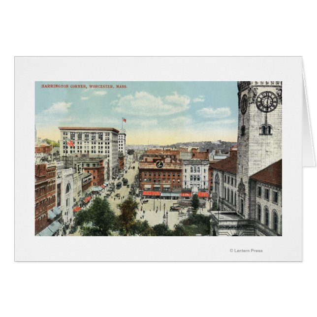 Vue aérienne de Harrington Corner (Devant horizontal)