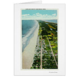 Vue aérienne du front de mer