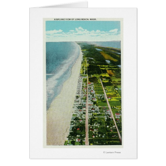 Vue aérienne du front de mer (Devant)