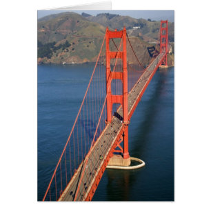 Vue aérienne du Golden Gate Bridge dans la