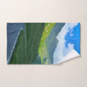 Vue alpine de Transfagarasan – Art de montagne de (Serviette à main)