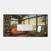 Vue animée sereine sur l'océan (Clavier et souris)