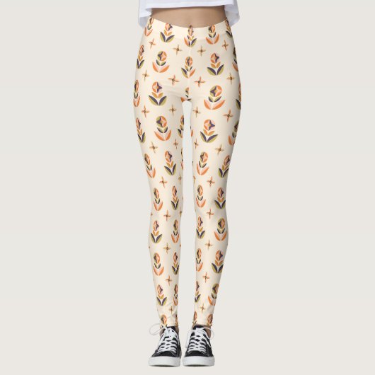 Vue avant et arrière de leggings (Devant)