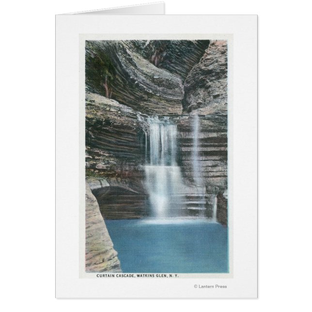 Vue Cascade du rideau (Devant)