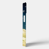 Vue céleste Étoiles et nuages Monogramme Coque ipa (Verso / Droite)