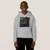 Vue Cool ! - Sweat à capuche garçon (Devant entier)