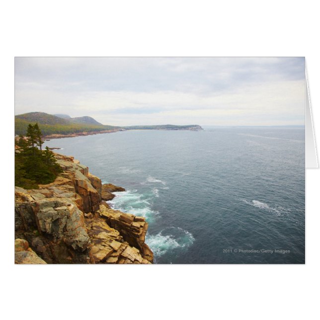 Vue côtière du parc national Acadia (Devant horizontal)