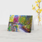 Vue d'air de Plein de ma carte de voeux de ~ de (Fleur jaune)