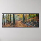 Vue d'automne, affiche (Devant)