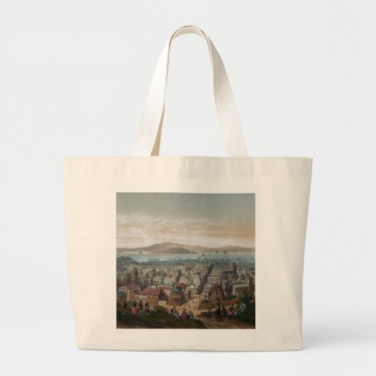 Vue de 1860) sacs fourre-tout de San Francisco ( (Devant)