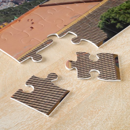 Vue de Barcelone depuis le puzzle Tibidabo (Côté)