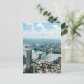 Vue de carte postale de New York (Debout devant)
