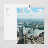 Vue de carte postale de New York (Devant / Derrière)