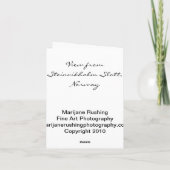 Vue de carte pour notes de Steinvikholm Slott (Dos)