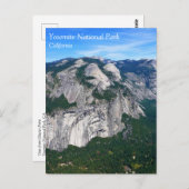Vue de Glacier Point, Yosemite, CA Carte postale (Devant / Derrière)