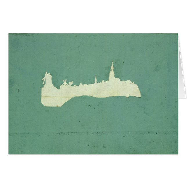 Vue de Hambourg (Devant horizontal)