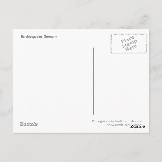 Vue de la carte postale Jenner (Dos)