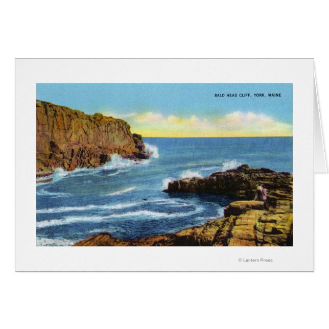 Vue de la falaise de Bald Head à York Beach (Devant horizontal)