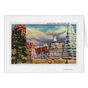 Vue de la formation de Queen Victoria Rock