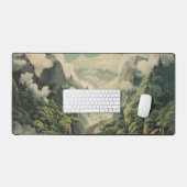 vue de la nature brouillard (Clavier et souris)