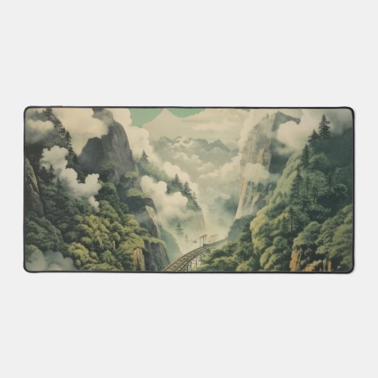 vue de la nature brouillard (Recto)