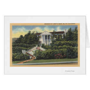 Vue de la résidence de Loretta Young