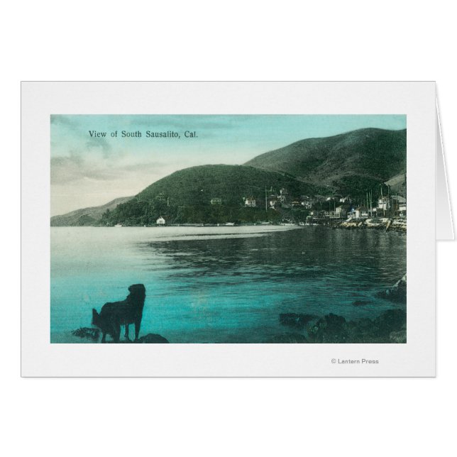 Vue de la rive sud de SausalitoSausalito, CA (Devant horizontal)