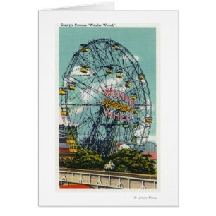 Vue de la roue de Ferris célèbre de merveille