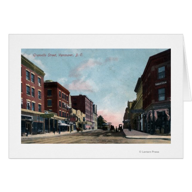 Vue de la rue Granville (Devant horizontal)