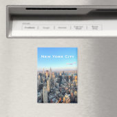 Vue de la skyline de New York City Magnet (In Situ (Lave-vaisselle))